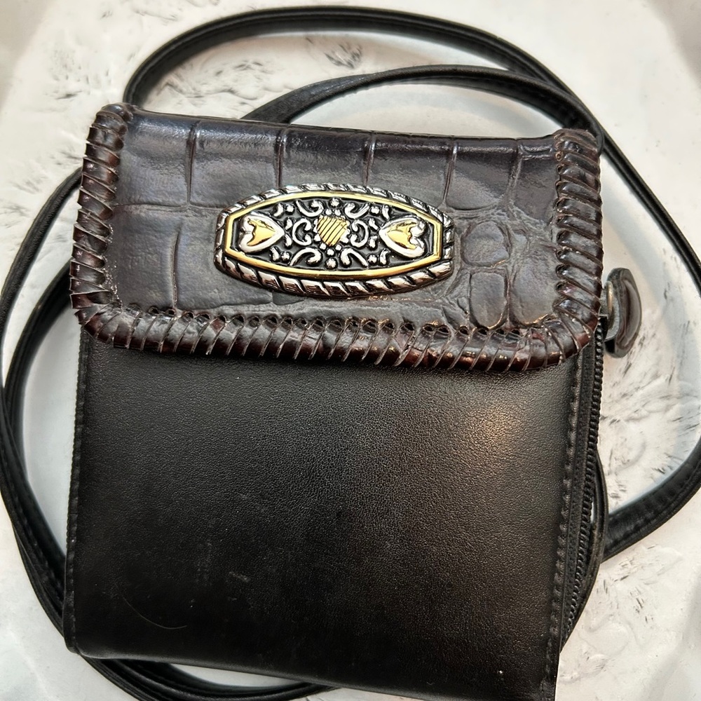*** Chic Black and Brown Crossbody Bag. CCO DAY $10 or $8 in a bundle!
